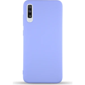 Case World Caseworld Samsung Galaxy A70 Kapak Içi Kadife Lansman Silikon Kılıf - Lila