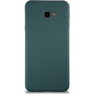 Case World Caseworld Samsung Galaxy J4 Plus Kapak Içi Kadife Lansman Silikon Kılıf - Yeşil