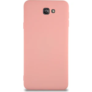 Case World Caseworld Samsung Galaxy J7 Prime 2 Kapak Içi Kadife Lansman Silikon Kılıf - Pembe