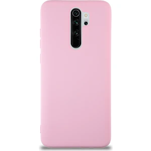 Case World Caseworld Xiaomi Redmi Note 8 Pro Kapak Içi Kadife Lansman Silikon Kılıf - Pembe