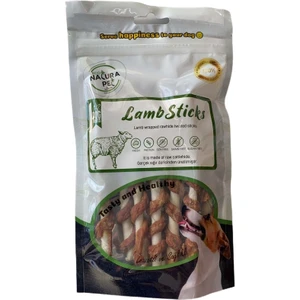 Natura Pet Eco Natura Pet Lamb Stick Kuzu Sargılı Stick Kemik Ödülü 100GR