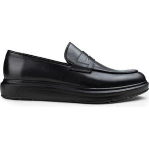 Deri Siyah Comfort Erkek Loafer