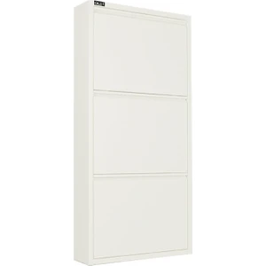 Ata Group 3'lü Metal Ayakkabılık Beyaz