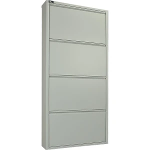 Ata Group 4'lü Metal Ayakkabılık Gri