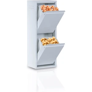 Ata Group 2'li Beyaz Metal Çok Amaçlı Dolap