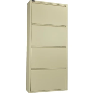 Ata Group 4'lü Metal Ayakkabılık Krem