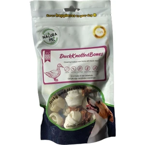 Natura Pet Eco Natura Pet Duck Knotted Bones Ördek Etli Düğüm Kemik 100GR