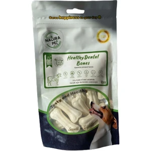 Natura Pet Eco Natura Pet Healty Dental Bones Beyaz Pres Kemik 5cm 12*li 90GR