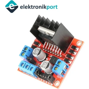 L298N Motor Sürücü Modülü H Köprü