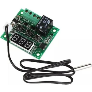 W1209 Dijital Termostat Sıcaklık Kontrol Devresi Sensörlü