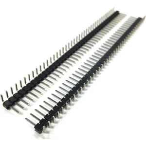 Header Erkek 1X40 Tek Sıra 90 Derece 2.54MM Male