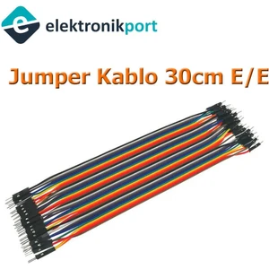 Jumper Kablo (Erkek - Erkek) 30 cm 40 Adet