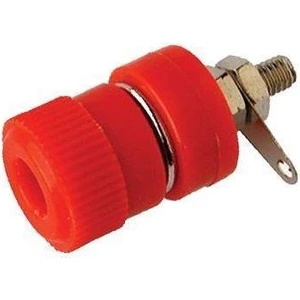 4mm Born Jak Dişi Soket Büyük Boy Kırmızı Banana Jack Uyumlu