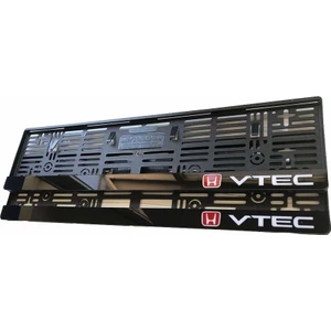 Great Master Honda Vtec Pleksi Plakalık Takımı 2'li Set Plaka Çerçevesi