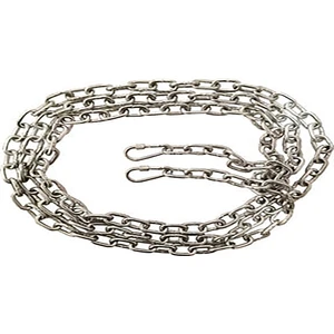 Köpek Bağlama Zinciri 3 mm 3 Metre + 2 Vidalı 15 kg