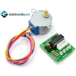28BYJ-48 Redüktörlü Step Motor ve ULN2003A Step Motor Sürücü Kart
