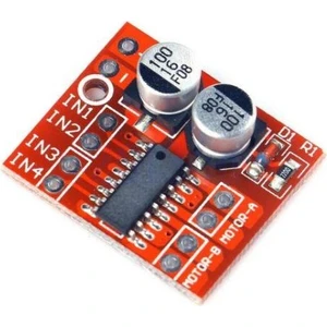 Mini L298N Çift Motor Sürücüsü (H Bridge Motor Driver)