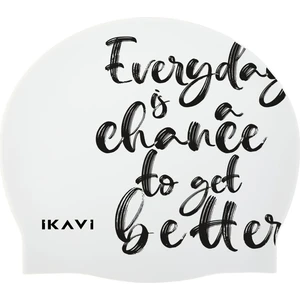 İkavi Everyday İs A Chance To Get Better Baskılı Beyaz Silikon Bone