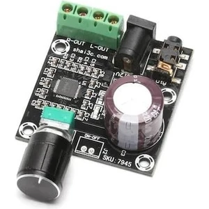 2X15W Amplifikatör Devresi 15W Stereo PAM8610 - Amfi Ses