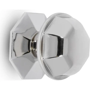 Kristal Kapı Tokmağı Topuzu Kapı Babası Kolu Nikel Saten Metal Tokmak