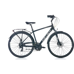 Elite 706 28 Quot; Jant Hidrolik Disk Fren 21 Vites Şehir Bisikleti Mat Siyah Gri Krom 48CM