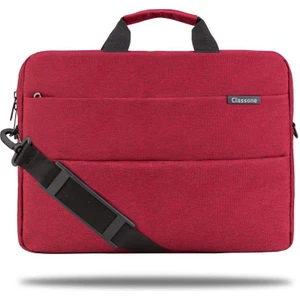 Workout TL6005 15.6 Su Geçirmez Kumaş  Laptop El Çantası-Bordo