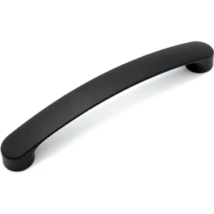 Kuğu Mobilya Dolap Çekmece Kulpu Mat Siyah 128MM (12,8cm)
