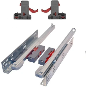 Smart Slide Bas-Aç Kısmi Açılım Frenli Çekmece Rayı 400MM