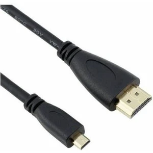 1.8 Metre Micro HDMI Kablo 1.8 Metre Mikro HDMI Kablo Micro Hdmı To Hdmı Telefonlara Olmaz