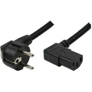2 Metre L Uç 90 Derece C13 Power Kablosu IEC-C13 Güç Kablosu 3x0.