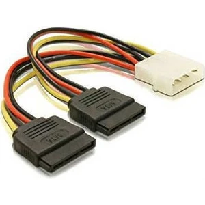 Molex Sata Power Molex 2 Sata Power Güç Kablosu 4 Pin 15PIN Molex