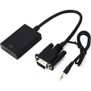 VGA To HDMI Ses Çıkışlı VGA To HDMI VGA Dan HDMI VGA HDMI Çevirici