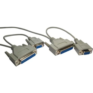 25 Pin Dişi 9 Pin Dişi Veri Aktarım Kablosu Db9 DB25 Kablo