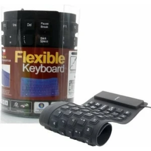 Usb Silikon Katlanabilir Klavye Su Geçirmez Srf-99-Klv