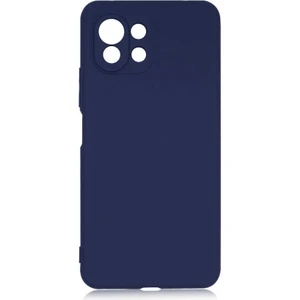 Case 4U Xiaomi Mi 11 Lite Kılıf Kamera Korumalı Içi Kadife Logosuz Mara Lansman Silinebilir Kılıf Lacivert