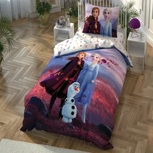 Lisanslı Tek Kişilik Nevresim Takımı Disney Frozen 2 Elsa Anna