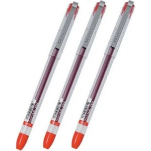 Dong-a My Gel 0.5mm Kırmızı Ince Iğne Uçlu Jel Kalem 3 Adet