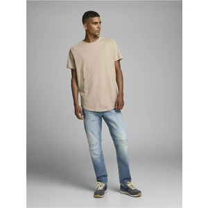 Jack & Jones Bisiklet Yaka Basic Tişört-Curved