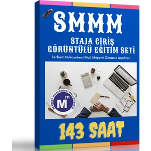Enine Boyuna Eğitim Smmm Staja Giriş Görüntülü Eğitim Seti (143 Saat)