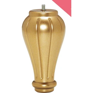 Pırlanta 18 cm Vidalı Gold Mobilya Ayağı ( 4 Adet)