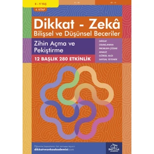Zihin Açma ve Pekiştirme (8 - 9 Yaş 4.kitap, 280 Etkinlik) / Dikkat – Zekâ & Bilişsel ve Düşünsel Beceriler - Alison Primrose
