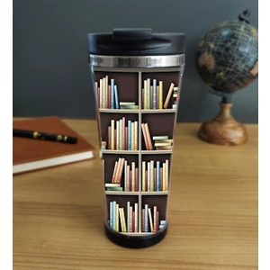 Vega Gift Shop Kitaplık Tasarım 400 ml Termos Bardak