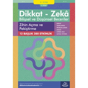 Zihin Açma ve Pekiştirme (9 - 10 Yaş 5. Kitap, 380 Etkinlik) / Dikkat – Zekâ & Bilişsel ve Düşünsel Beceriler - Alison Primrose