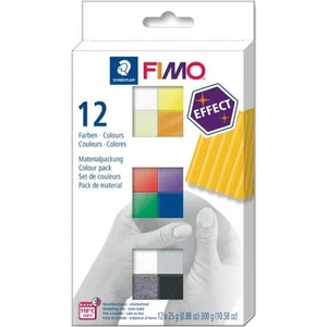 Fimo Effect 25 gr x 12 Renk Polimer Kil Set C12-1