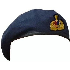 Jandarma Lacivert Renk Urbam Yan Subay Beresi Armalı Renk Atmaz