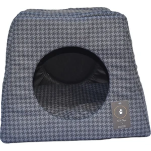 Panda Gri Üç Fonksiyonlu Kedi Evi Minder