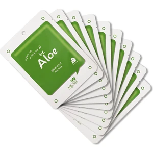 Mjcare Aloe Vera Özlü 10'lu Kağıt Yüz Maskesi – Tüm Cilt Tipleri İçin Yoğun Nemlendirici ve Besleyici Bakım