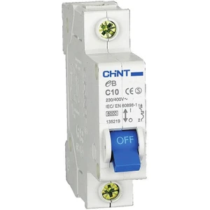 Chınt 186429 10A 1 Kutup B Tip 4.5ka Otomatik Sigorta