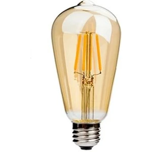 CT-4290 8W Rustik LED Ampul E27 Duy Işık Rengi: Amber