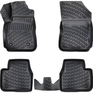 Citroen Cactus 3D Havuzlu Paspas 2014 Sonrası